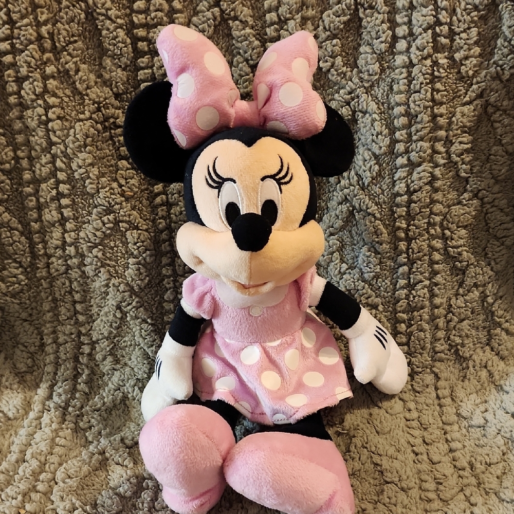 Disney Pink and White Plush Delight